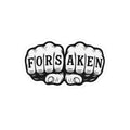 Forsaken Fists Tattoo Style Sticker, Black and White Knuckle Art