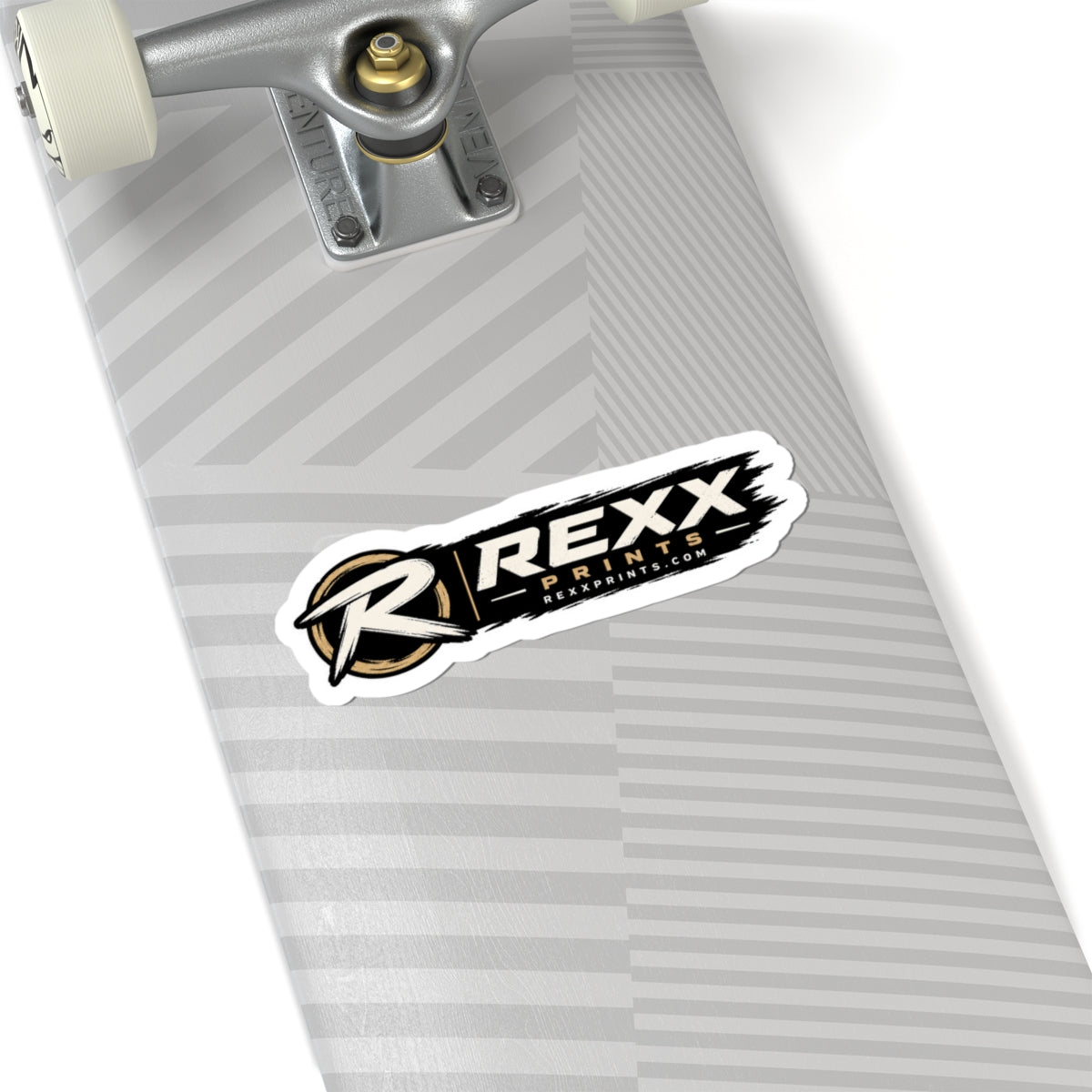 REXXPRINTS Wordmark Sticker | Bold Brand Logo Vinyl Decal | Bumper Sticker for Truck, Toolbox, Laptop