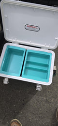 Engel 19 Qt Cooler Insert - 3" Deep Open Organizer Basket - Modular Dry Box Accessory