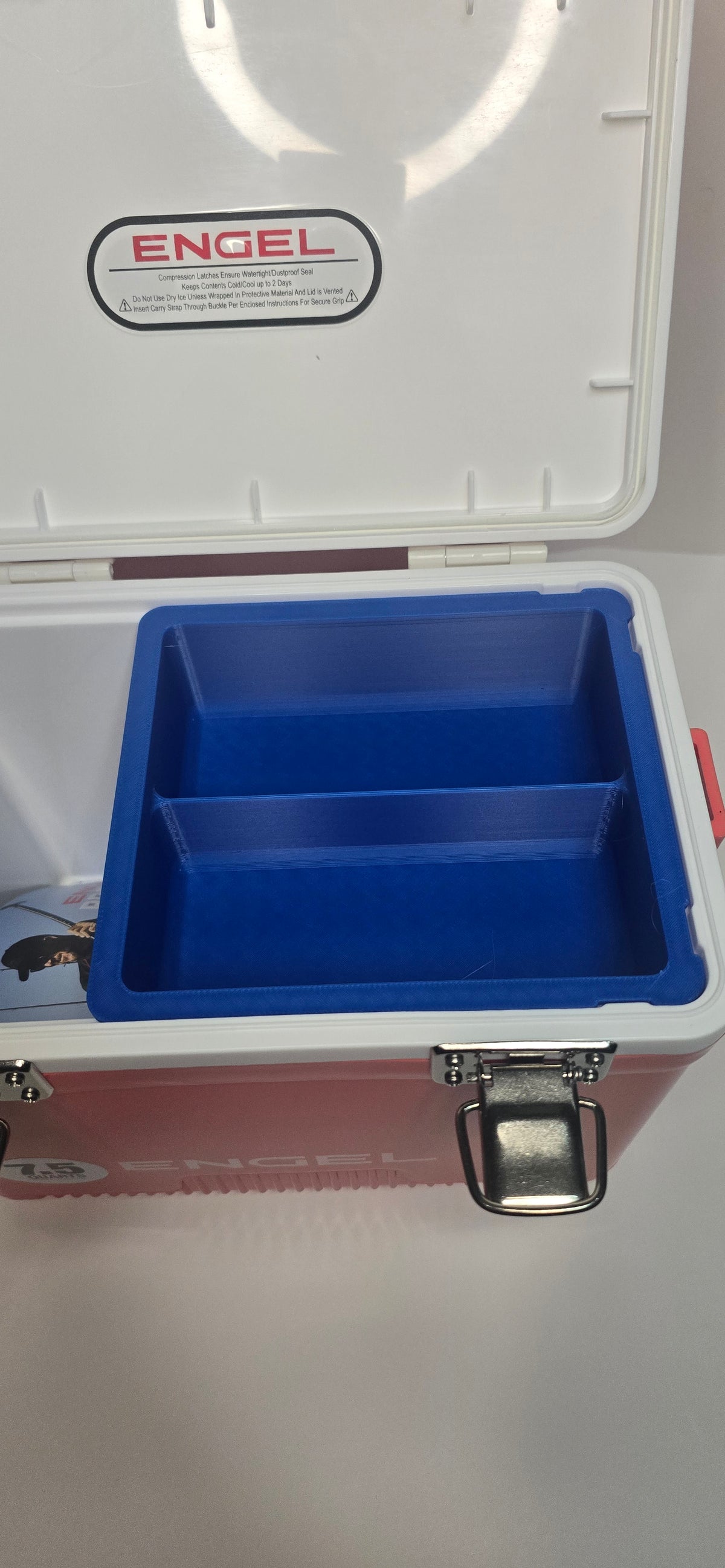 Engel 7.5 Qt Cooler Insert - 2" Deep Divided Tray